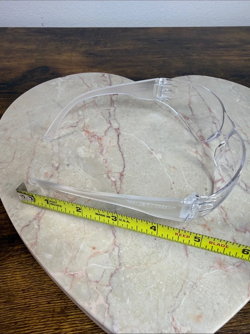 Clear Acrylic Wrap Around Glasses For Labs Work Cooking Ect